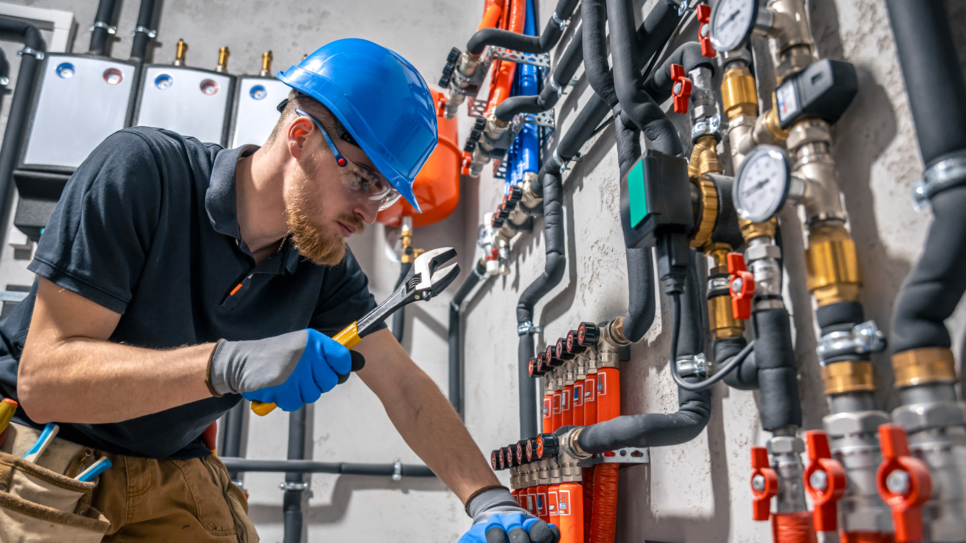 plumbing, hvac, and electrical services